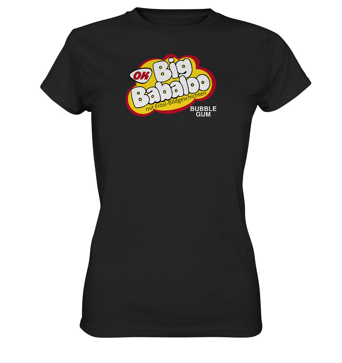 DDR Ostalgie Shirt Mädels • BIG BABALOO - FRÖSI-KAUGUMMI