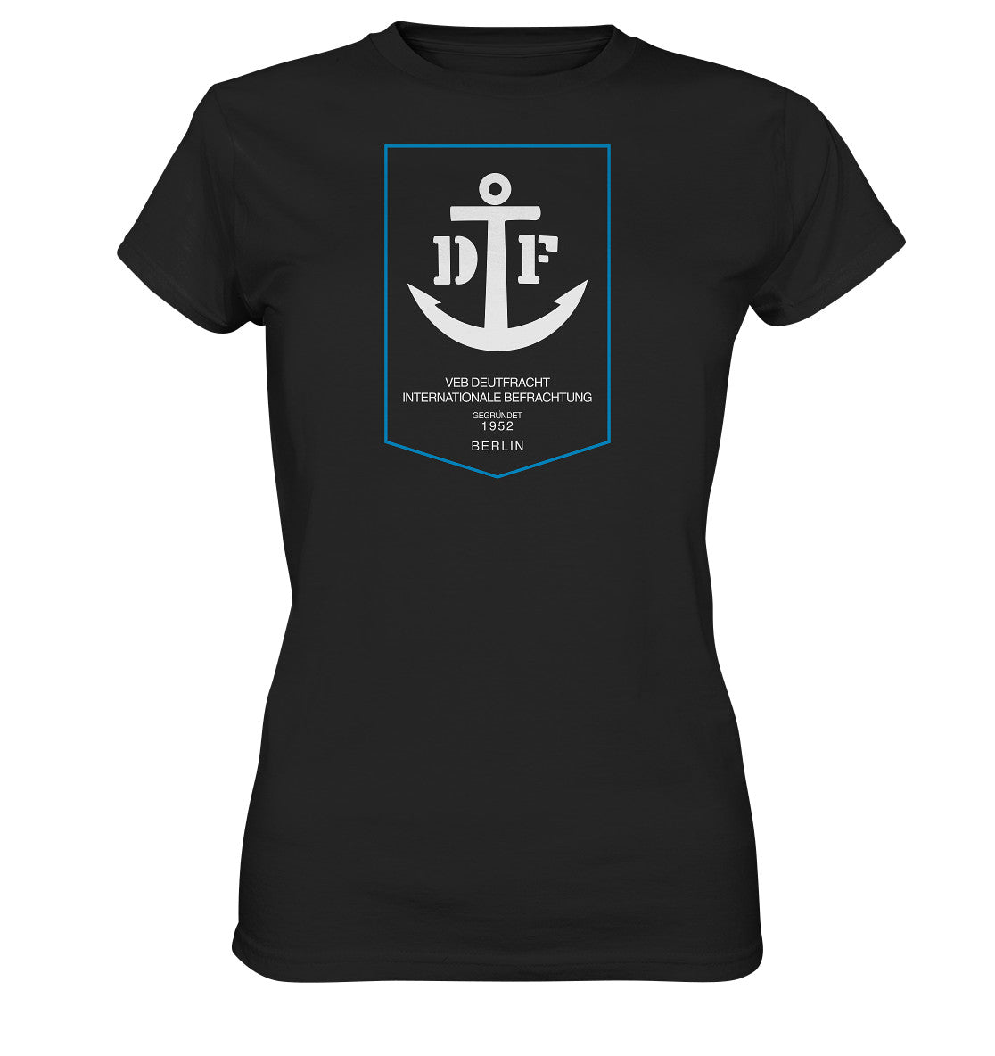 DDR Ostalgie Shirt Mädels • VEB DEUTFRACHT
