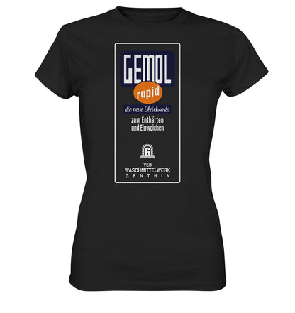 DDR Ostalgie Shirt Mädels • GEMOL - VEB WASCHMITTELWERK GENTHIN