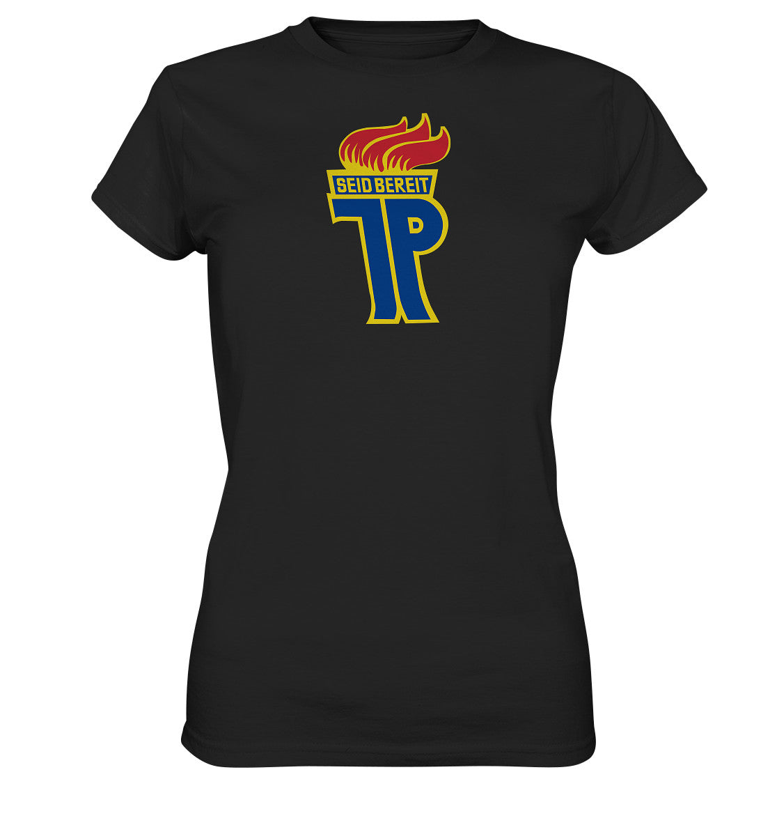 DDR Ostalgie Shirt Mädels •  JUNGE PIONIERE, SEID BEREIT
