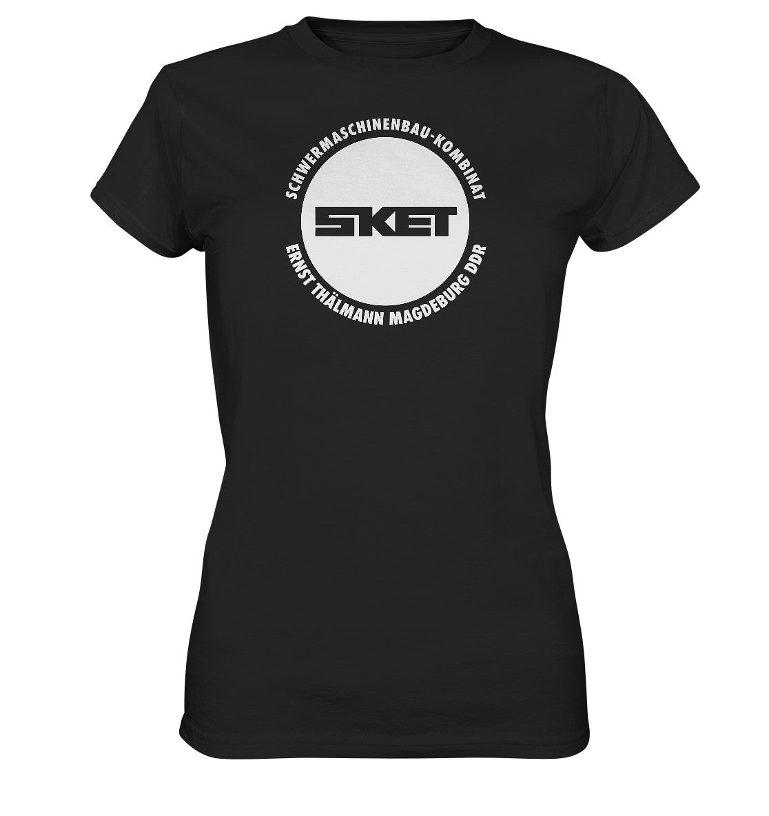 DDR Ostalgie Shirt Mädels • SKET ERNST THÄLMANN SCHWERMASCHINENKOMBINAT