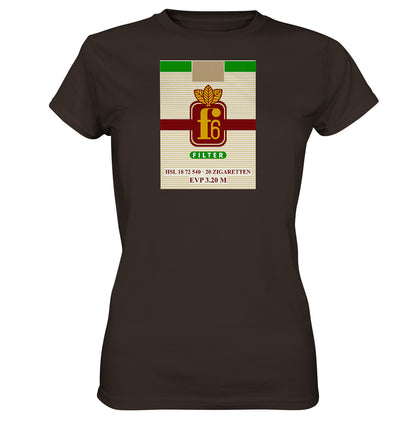 DDR Ostalgie Shirt Mädels • F6 FILTER ZIGARETTEN