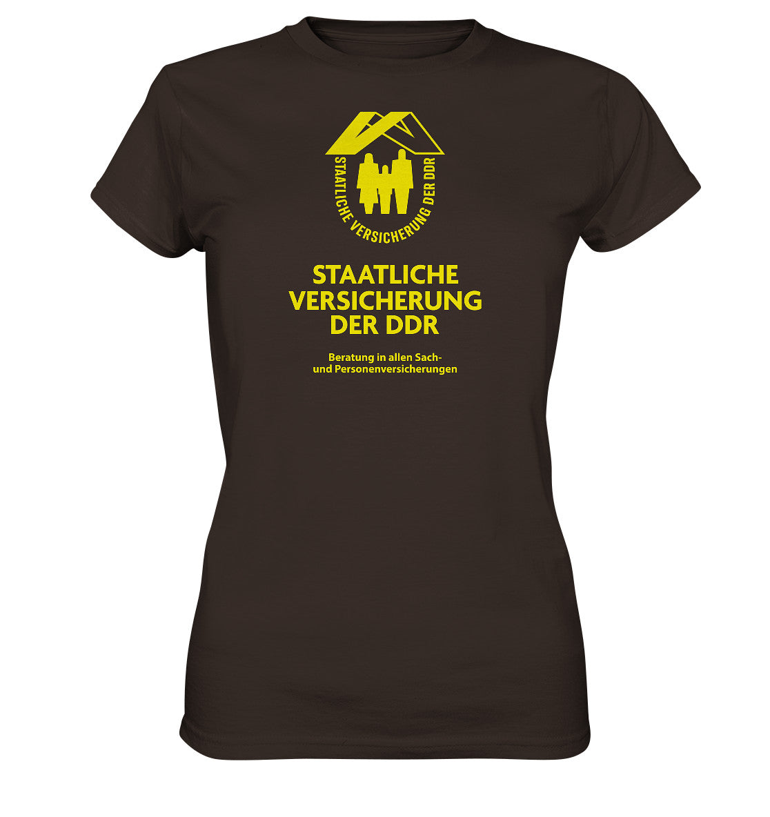 DDR Ostalgie Shirt Mädels • STAATLICHE VERSICHERUNG DER DDR