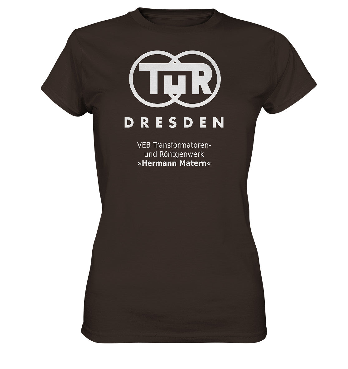 DDR Ostalgie Shirt Mädels • TUR - VEB TRANSFORMATOREN- UND RÖNTGENWERK DRESDEN