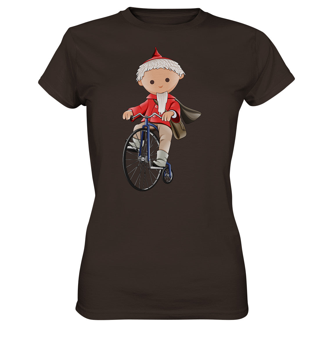 DDR Ostalgie Shirt Mädels • UNSER SANDMÄNNCHEN - AUF DEM HOCHRAD - ROT (PU-97, 1969)