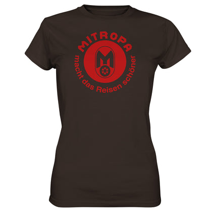 DDR Ostalgie Shirt Mädels • MITROPA MACHT DAS REISEN SCHÖNER - dunkel