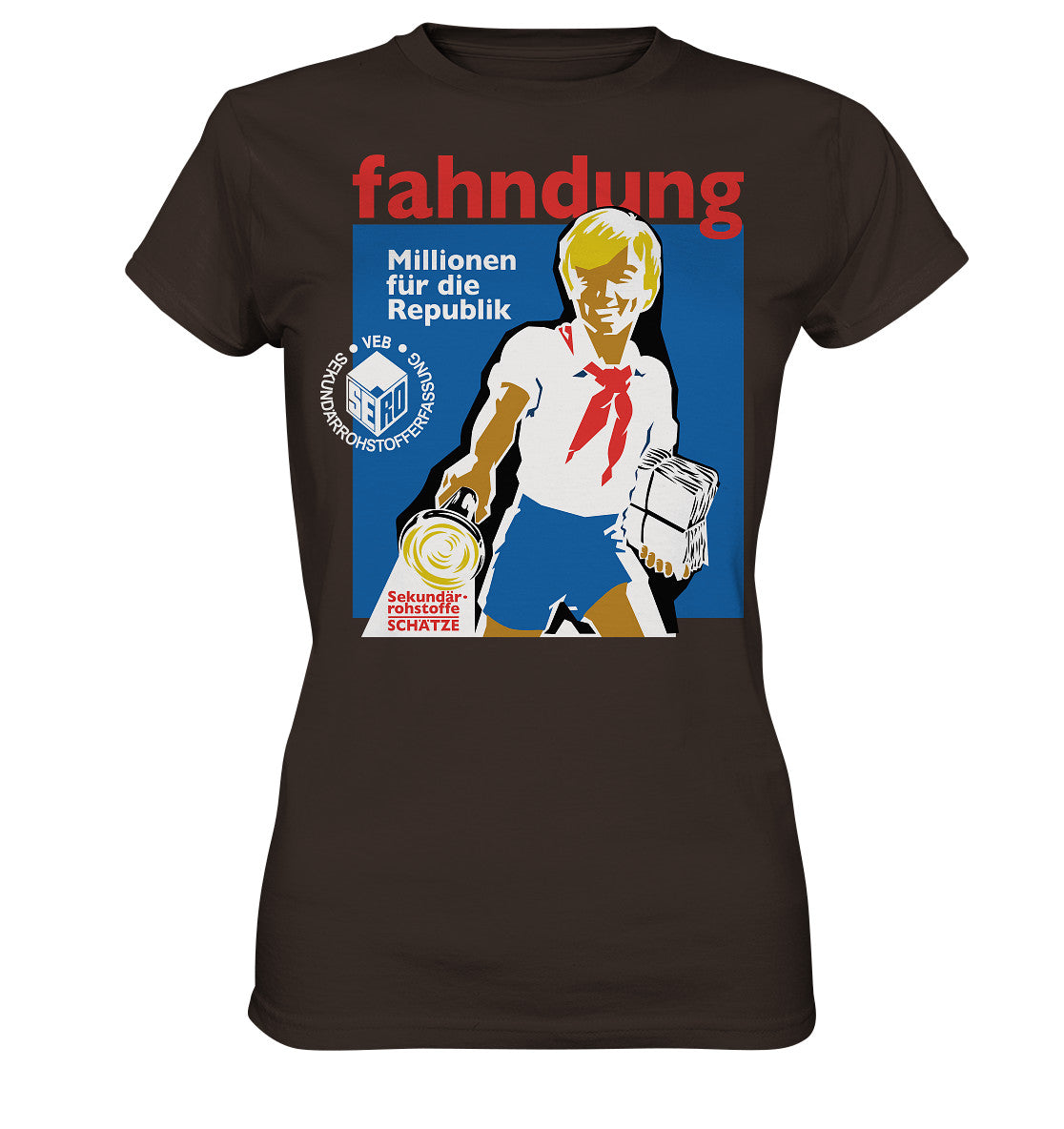 DDR Ostalgie Shirt Mädels • SERO - FAHNDUNG SEKUNDÄRROHSTOFFE