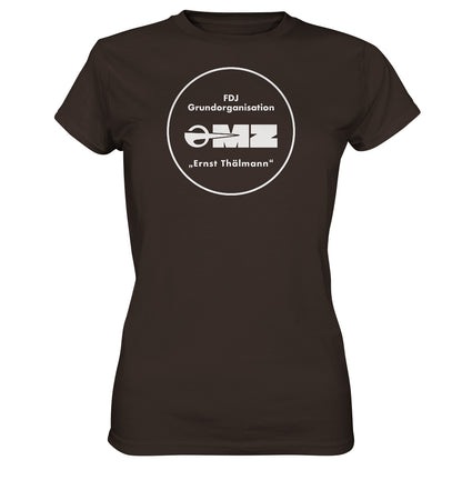 DDR Ostalgie Shirt Mädels • MZ - FDJ GRUNDORGANISATION