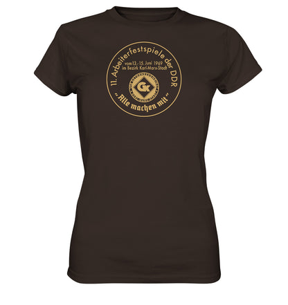 DDR Ostalgie Shirt Mädels • ARBEITERFESTSPIELE KARL-MARX-STADT