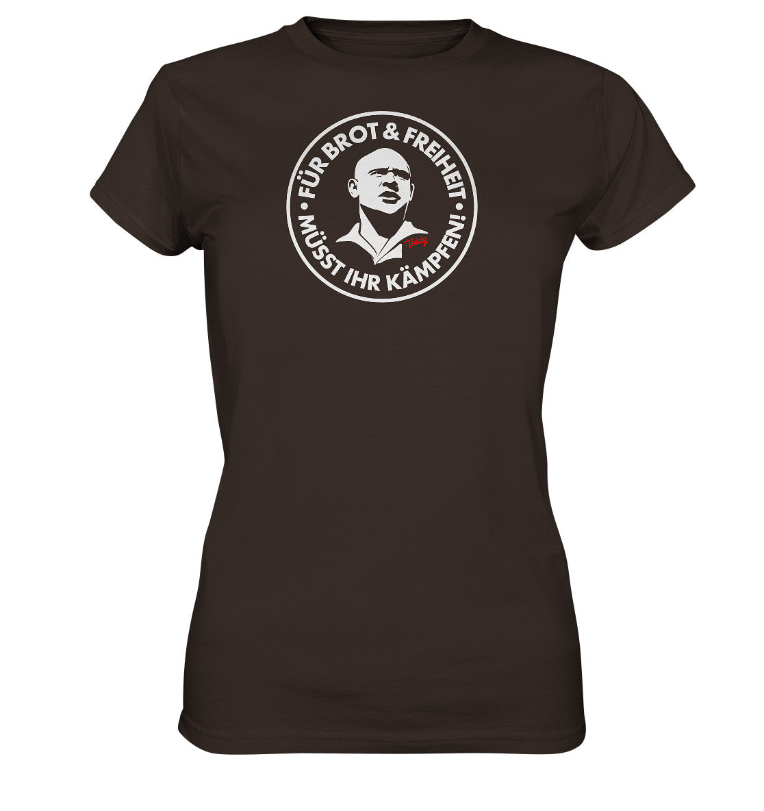 DDR Ostalgie Shirt Mädels • TEDDY THÄLMANN - BROT UND FREIHEIT