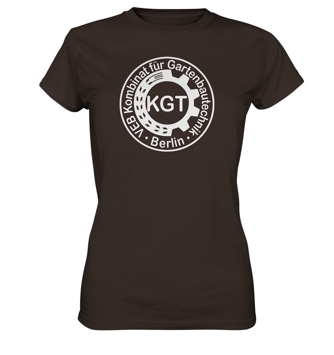 DDR Ostalgie Shirt Mädels • KGT - VEB KOMBINAT FÜR GARTENBAUTECHNIK BERLIN