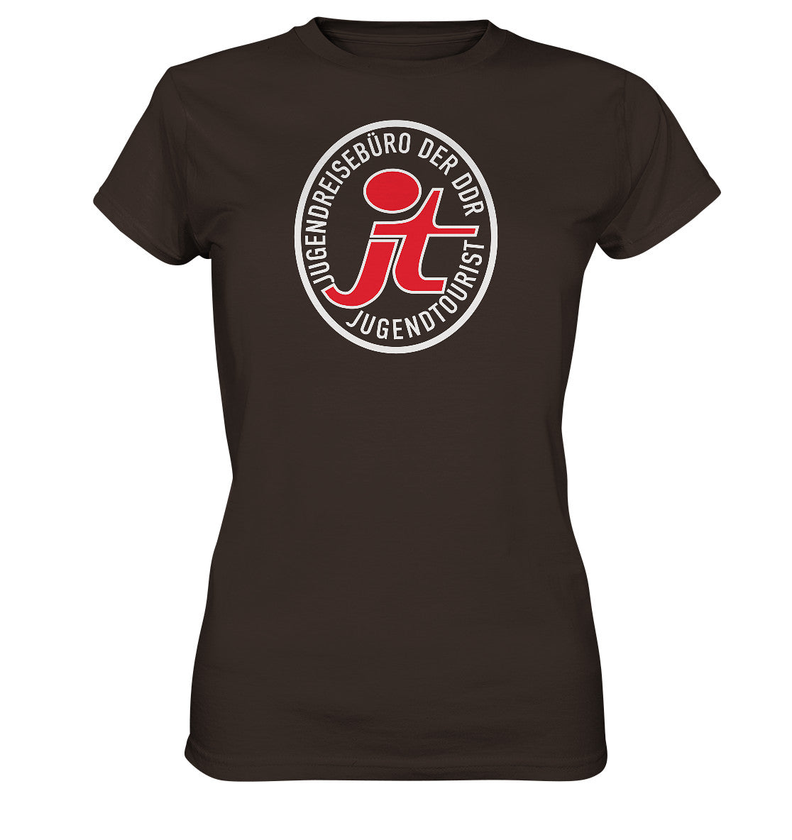 DDR Ostalgie Shirt Mädels • JT - JUGENDREISEBÜRO JUGENDTOURIST