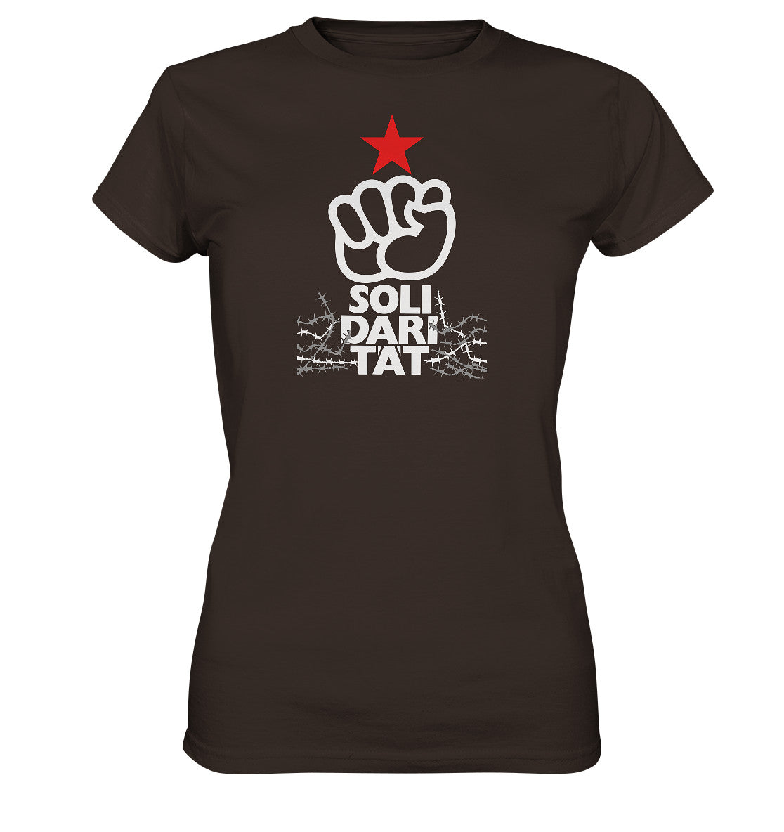 DDR Ostalgie Shirt Mädels • INTERNATIONALE SOLIDARITÄT