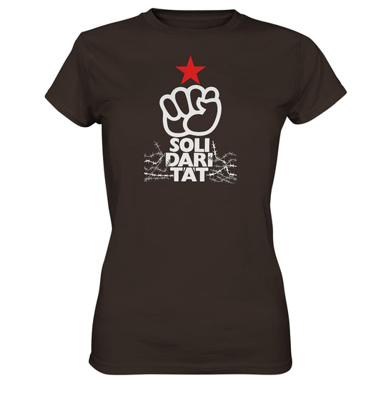 DDR Ostalgie Shirt Mädels • INTERNATIONALE SOLIDARITÄT