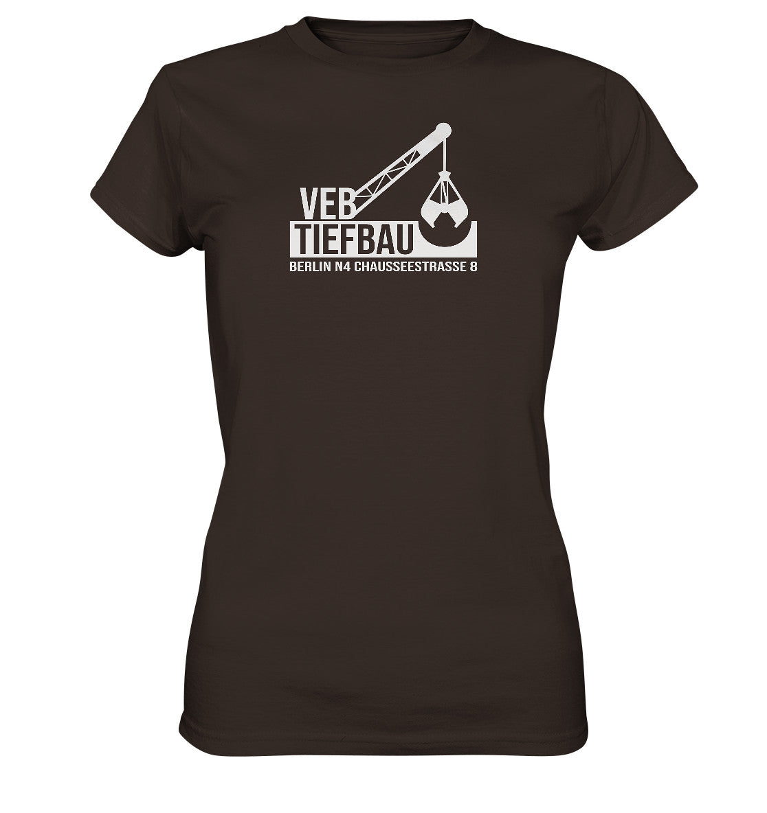 DDR Ostalgie Shirt Mädels • VEB TIEFBAU BERLIN