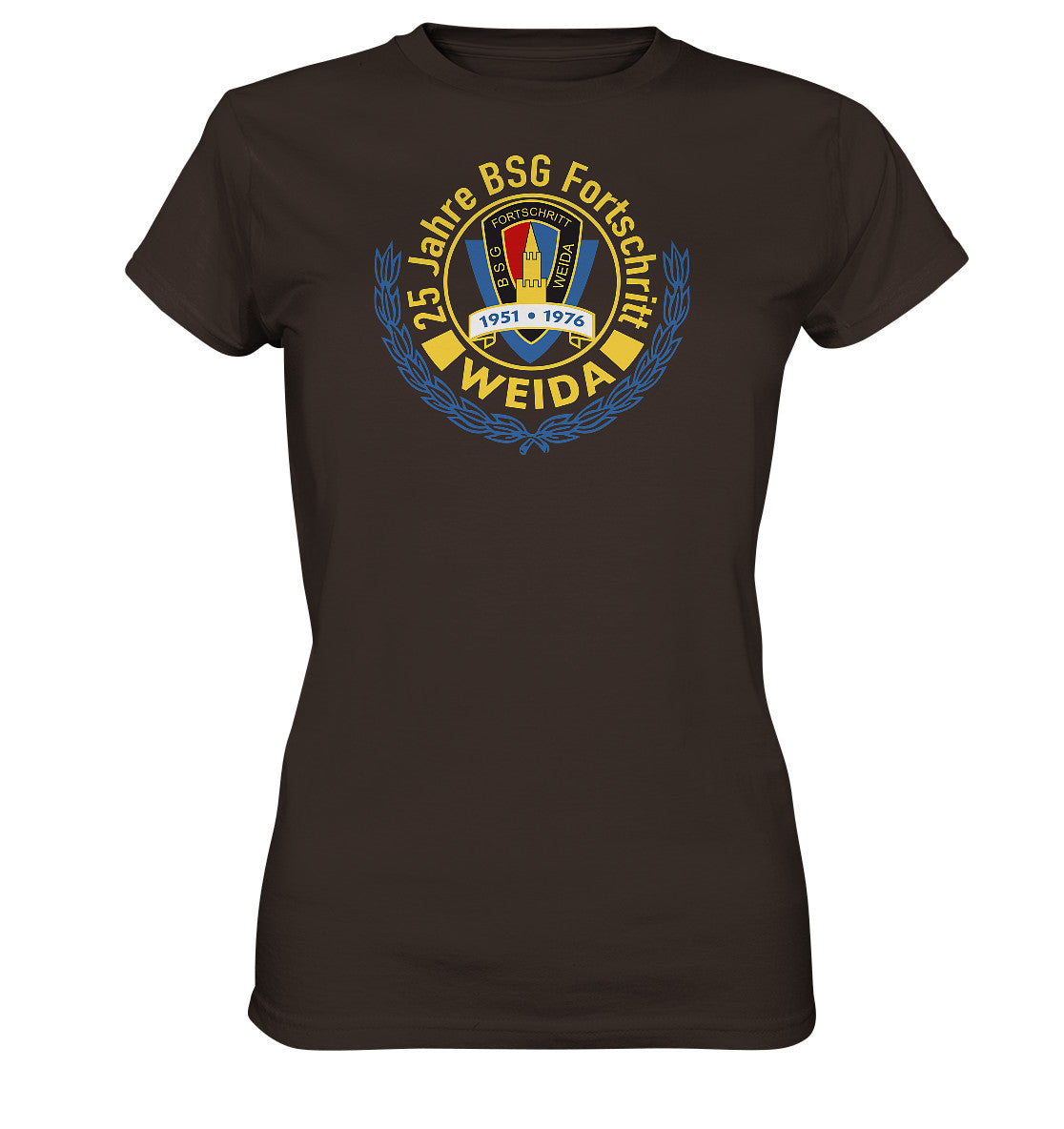 DDR Ostalgie Shirt Mädels • BSG FORTSCHRITT WEIDA, 1976