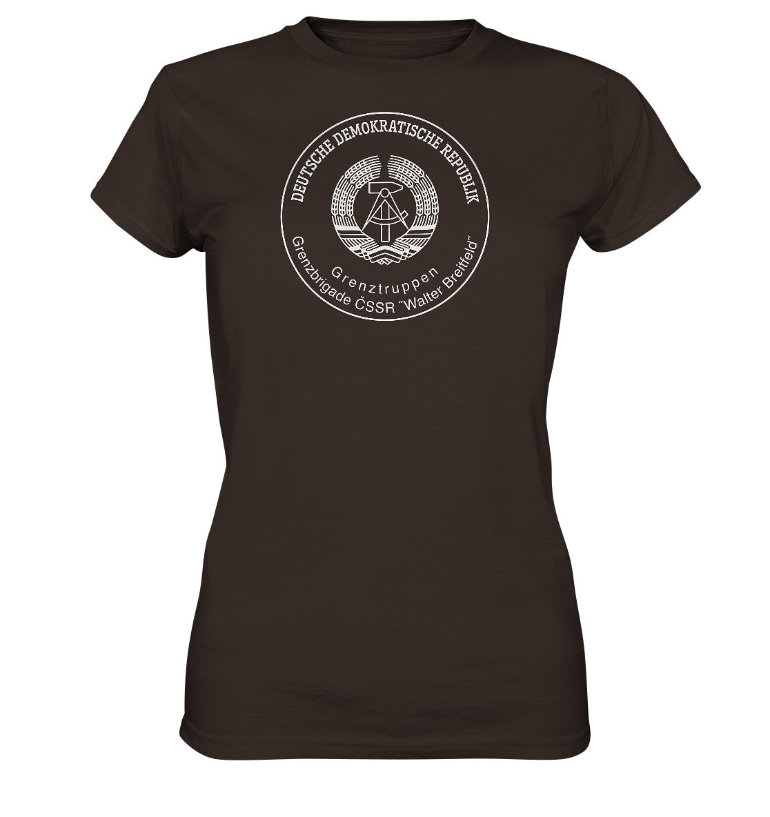 PREMIUM SHIRT MÄDELS • GRENZTRUPPEN DER DDR, BRIGADE WALTER BREITFELD