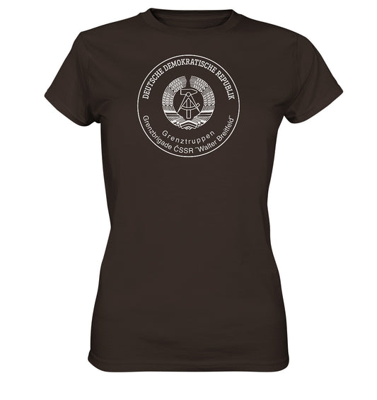 DDR Ostalgie Shirt Mädels • GRENZTRUPPEN DER DDR, BRIGADE WALTER BREITFELD