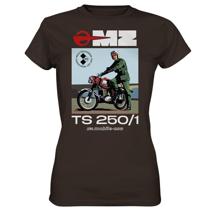 DDR Ostalgie Shirt Mädels • MZ TS 250 (ORIGINAL DDR-PLAKAT)