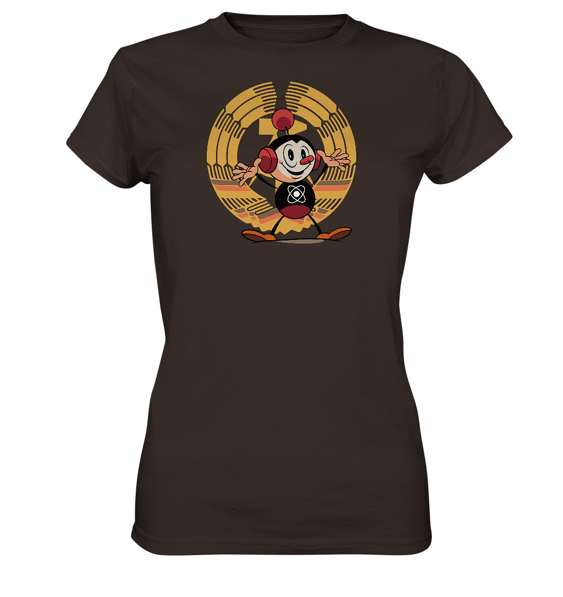 DDR Ostalgie Shirt Mädels • ATOMINO - DDR KERNKRAFT