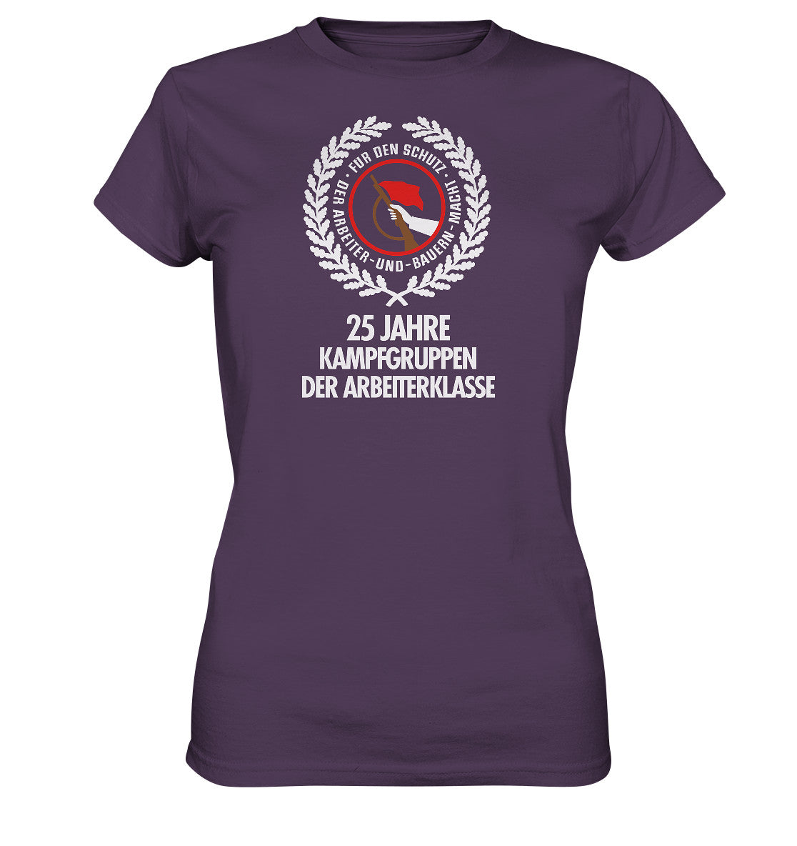 DDR Ostalgie Shirt Mädels •  25 JAHRE KAMPFGRUPPEN 1978
