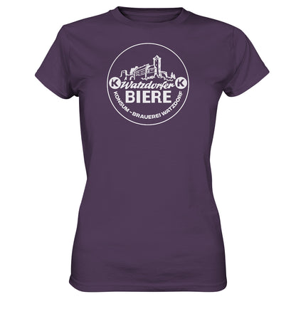 DDR Ostalgie Shirt Mädels • KONSUM-BRAUEREI WATZDORF