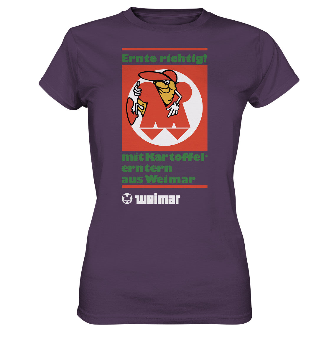 DDR Ostalgie Shirt Mädels • KARTOFFELERNTER AUS WEIMAR