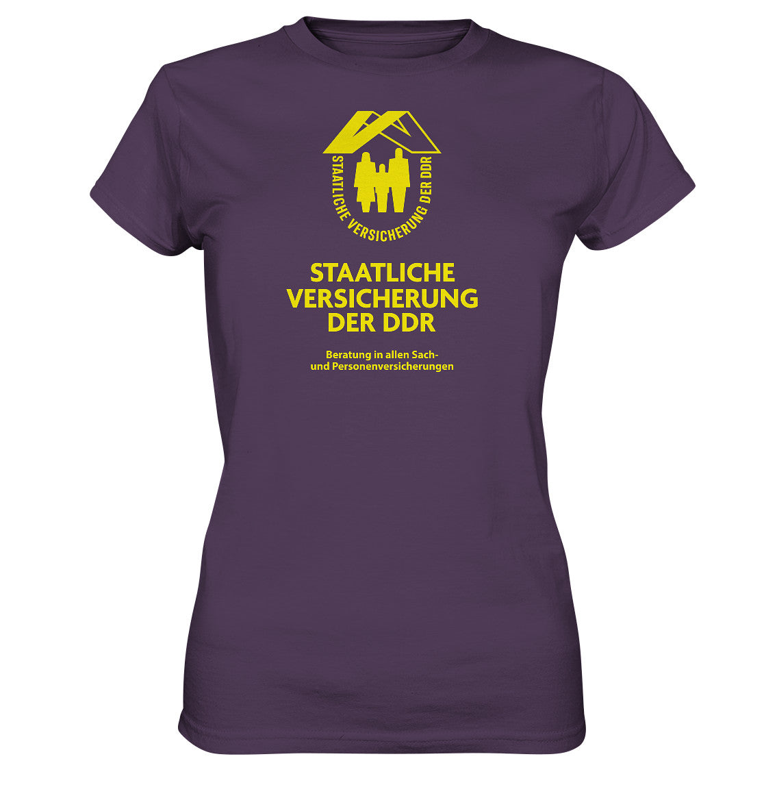DDR Ostalgie Shirt Mädels • STAATLICHE VERSICHERUNG DER DDR