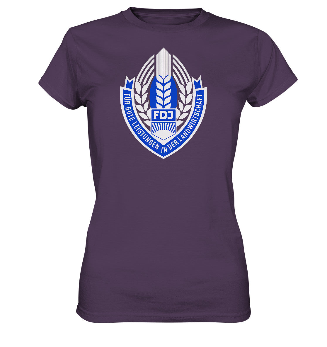 DDR Ostalgie Shirt Mädels • FDJ - FÜR GUTE LEISTUNGEN IN DER LANDWIRTSCHAFT
