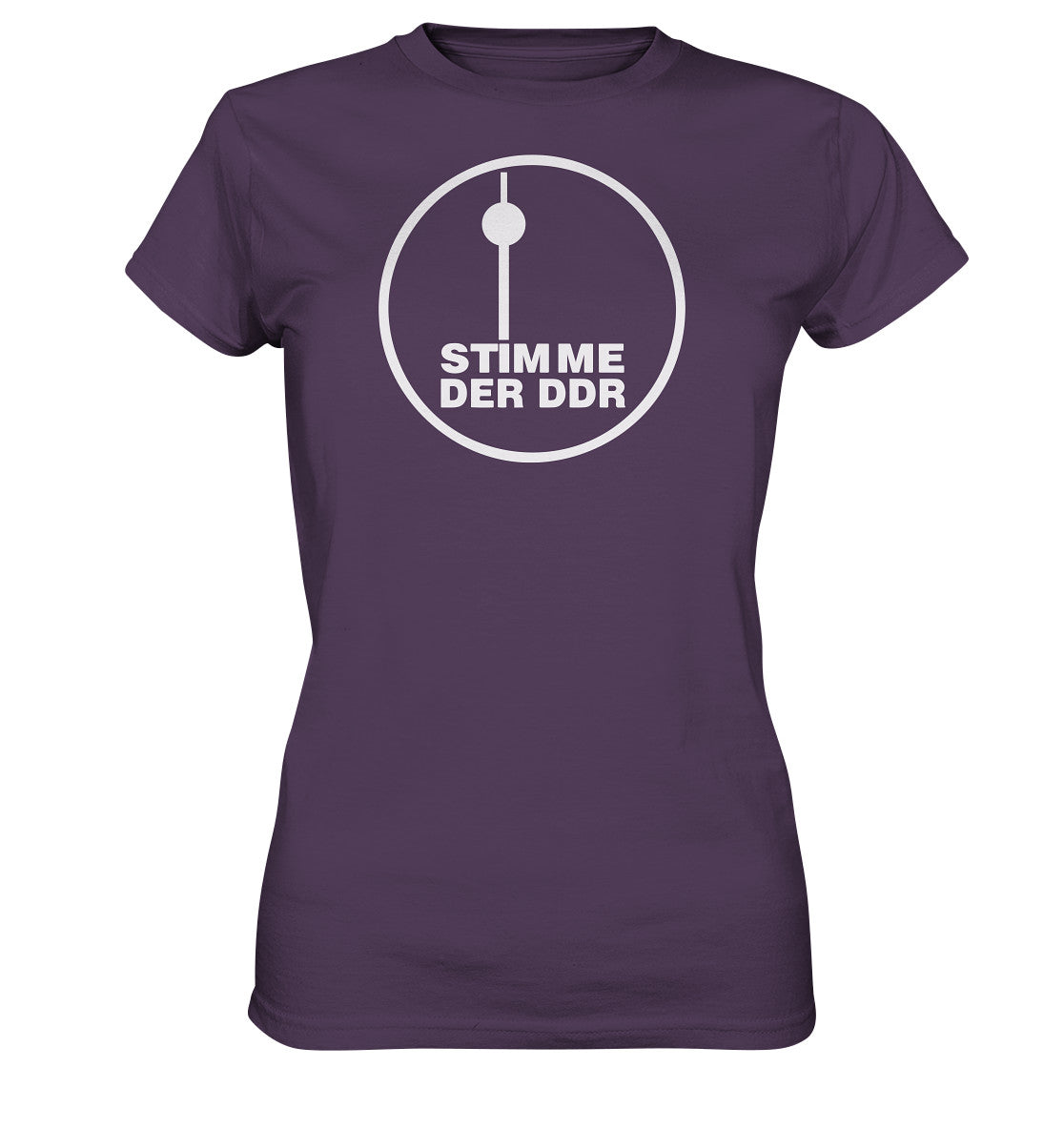 DDR Ostalgie Shirt Mädels • STIMME DER DDR - dunkel