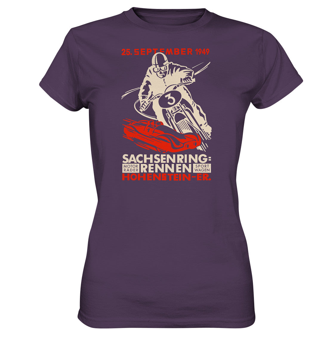 DDR Ostalgie Shirt Mädels • SACHSENRING-RENNEN 1949