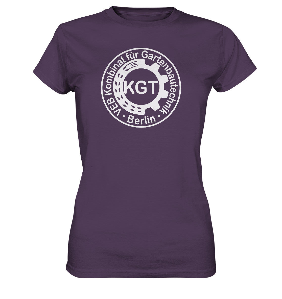 DDR Ostalgie Shirt Mädels • KGT - VEB KOMBINAT FÜR GARTENBAUTECHNIK BERLIN