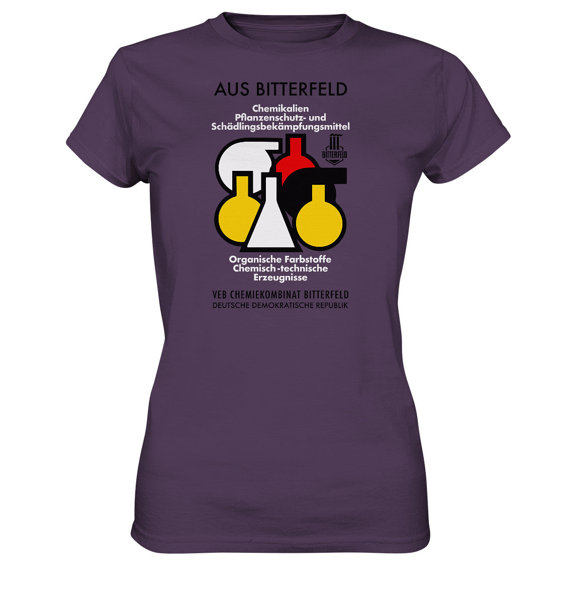 DDR Ostalgie Shirt Mädels • CHEMIKALIEN AUS BITTERFELD