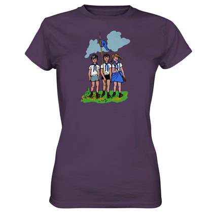 DDR Ostalgie Shirt Mädels • JUNGE PIONIERE - PIONIERAUSWEIS