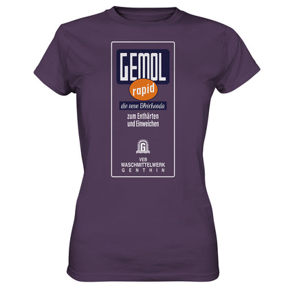 DDR Ostalgie Shirt Mädels • GEMOL - VEB WASCHMITTELWERK GENTHIN