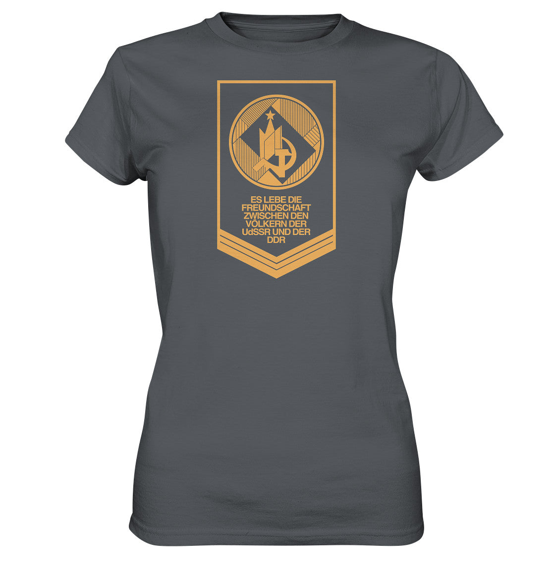 DDR Ostalgie Shirt Mädels • FREUNDSCHAFT UDSSR - DDR