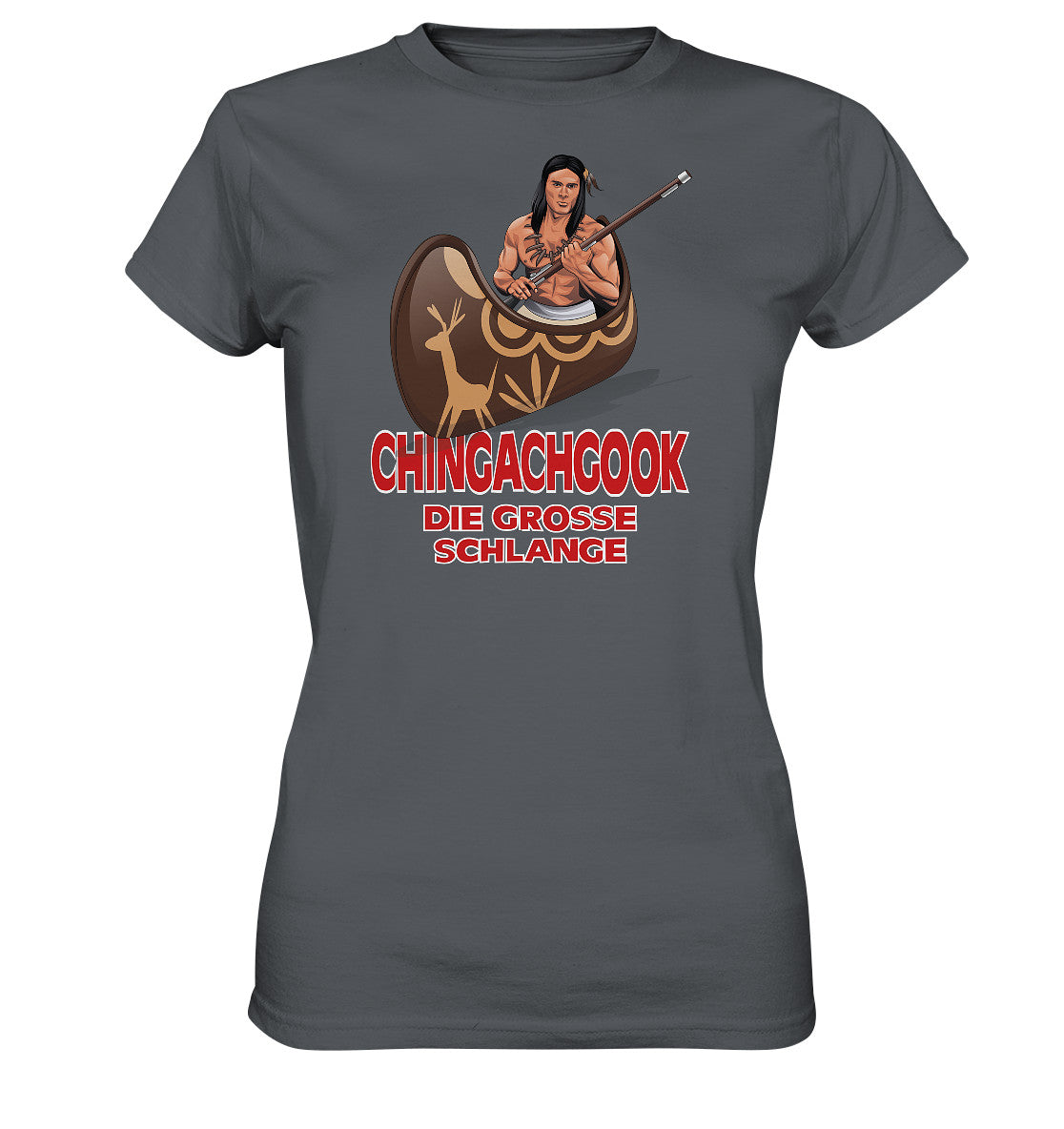 DDR Ostalgie Shirt Mädels • CHINGACHGOOK, DIE GROSSE SCHLANGE