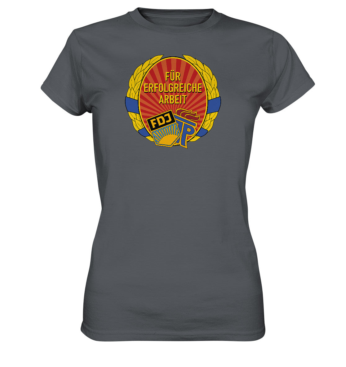 DDR Ostalgie Shirt Mädels • ABZEICHEN - FÜR ERFOLGREICHE ARBEIT
