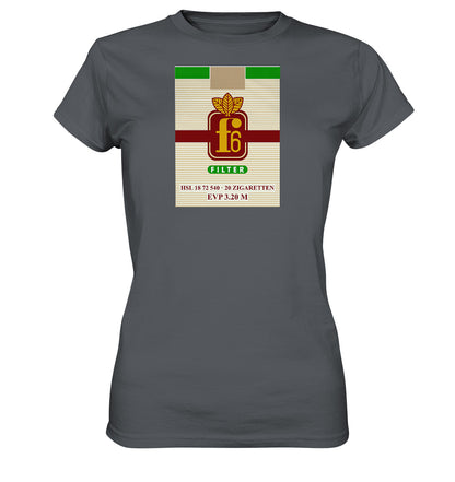 DDR Ostalgie Shirt Mädels • F6 FILTER ZIGARETTEN
