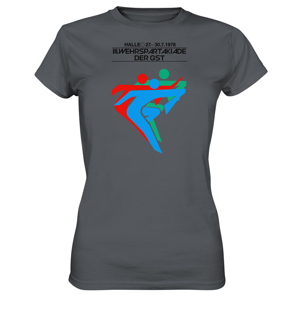 DDR Ostalgie Shirt Mädels • GST WEHRSPARTAKIADE 1978