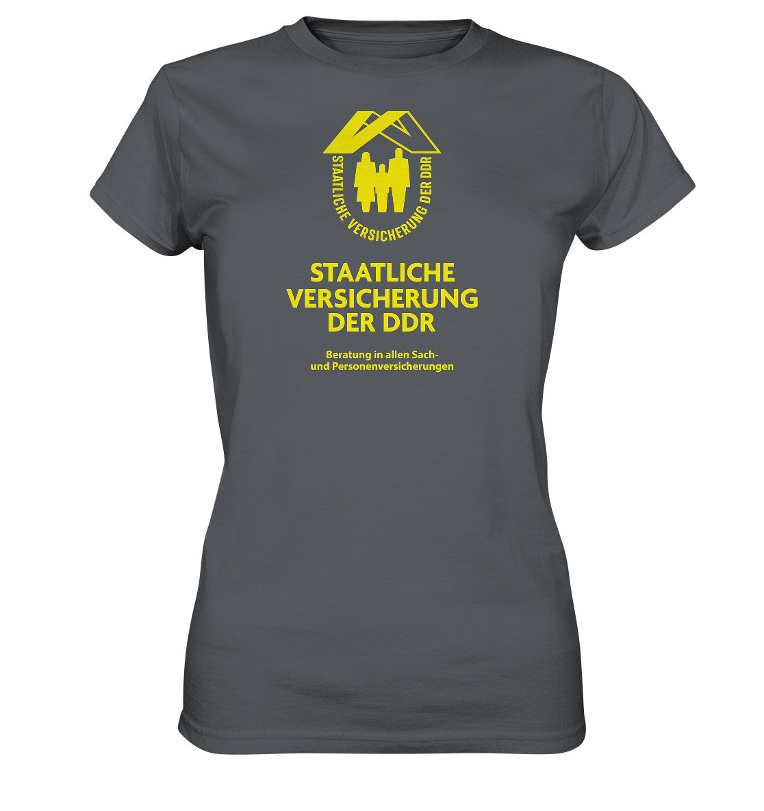 DDR Ostalgie Shirt Mädels • STAATLICHE VERSICHERUNG DER DDR