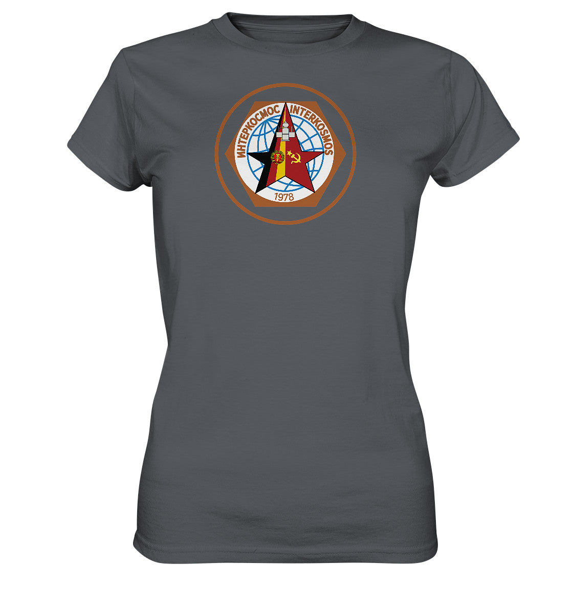 DDR Ostalgie Shirt Mädels • INTERKOSMOS 1978