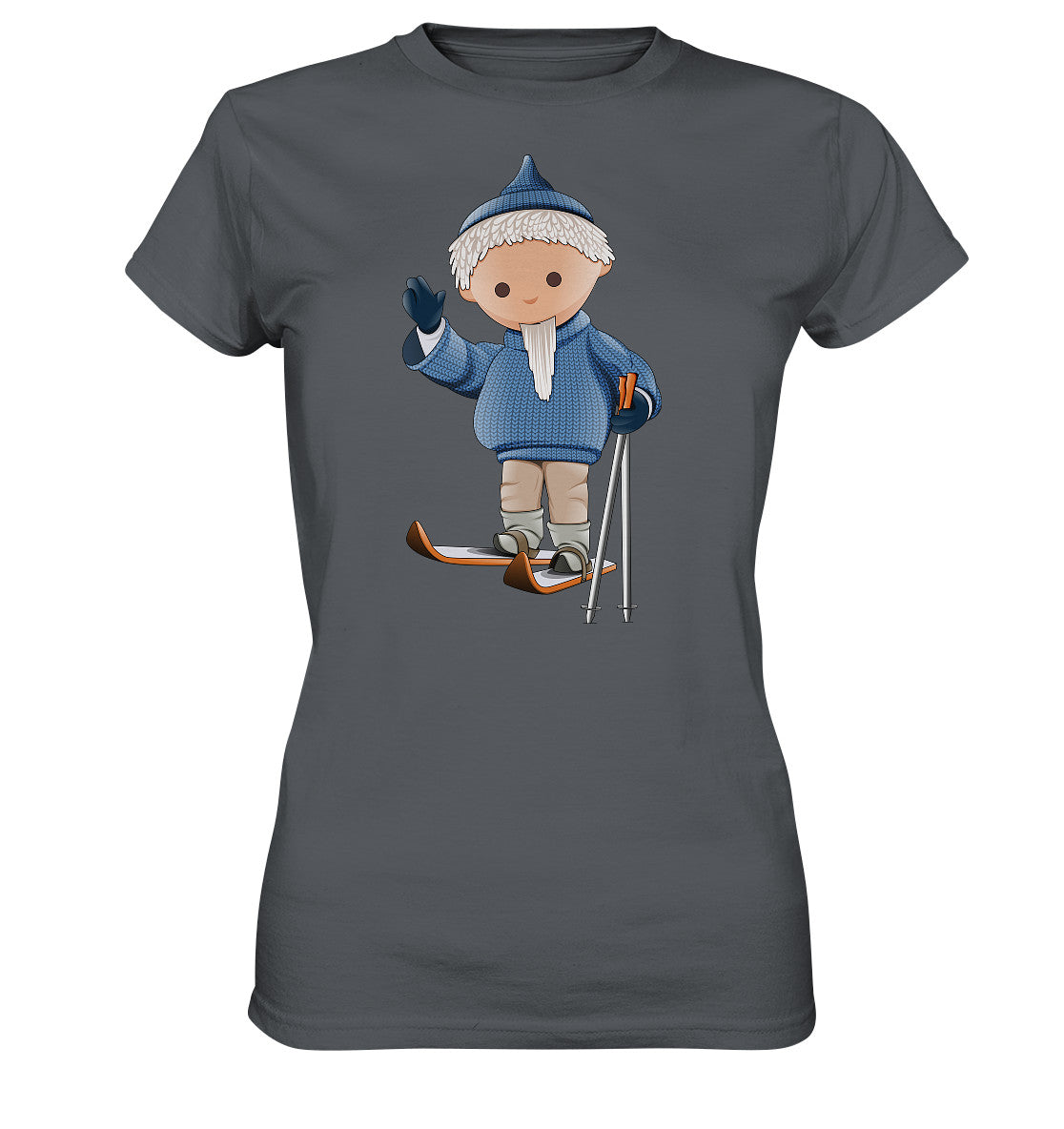 DDR Ostalgie Shirt Mädels • UNSER SANDMÄNNCHEN - AUF SKIERN (PU 422)