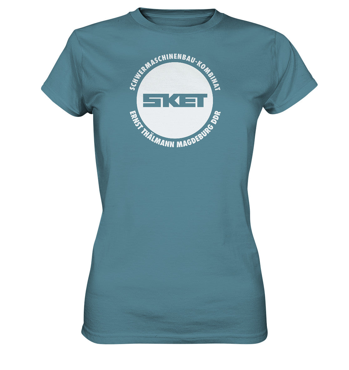 DDR Ostalgie Shirt Mädels • SKET ERNST THÄLMANN SCHWERMASCHINENKOMBINAT
