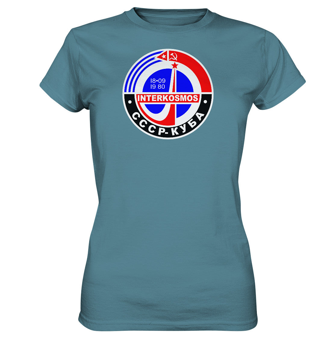 DDR Ostalgie Shirt Mädels • INTERKOSMOS - CCCP & KUBA