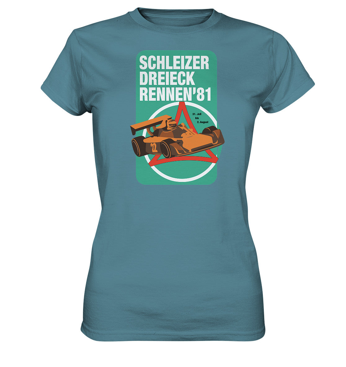 DDR Ostalgie Shirt Mädels • SCHLEIZER DREIECK-RENNEN 1981
