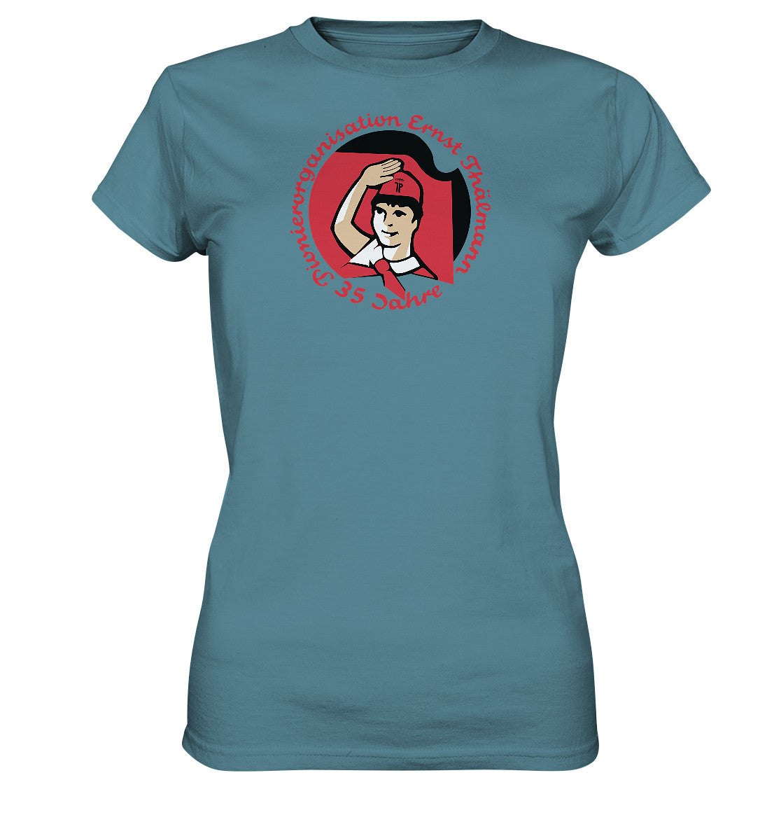 DDR Ostalgie Shirt Mädels • 35 JAHRE PIONIERORGANISATION ERNST THÄLMANN