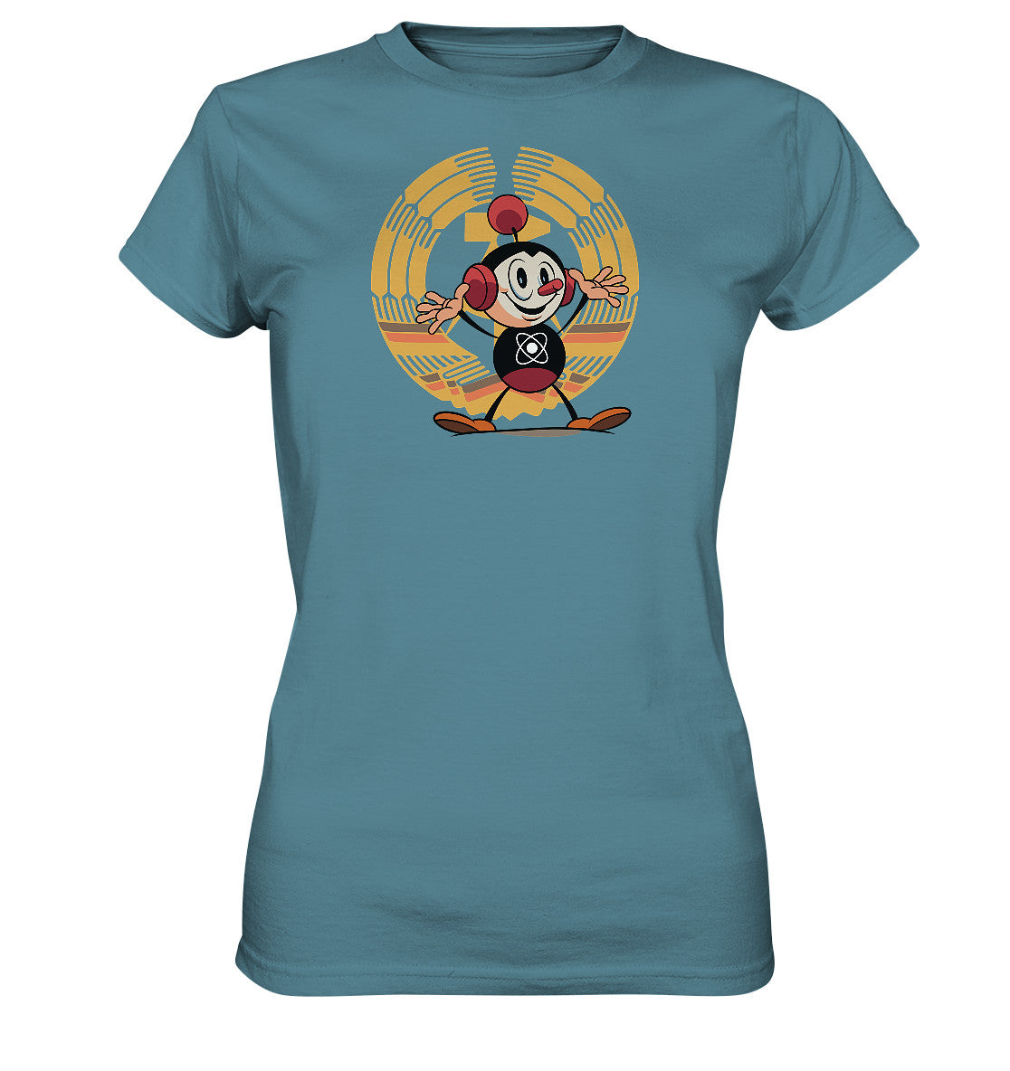 DDR Ostalgie Shirt Mädels • ATOMINO - DDR KERNKRAFT