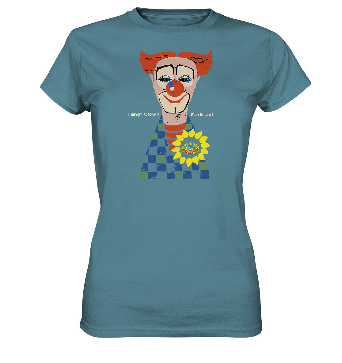 DDR Ostalgie Shirt Mädels •  FANGT CLOWN FERDINAND - FRIEDRICHSTADTPALAST BERLIN