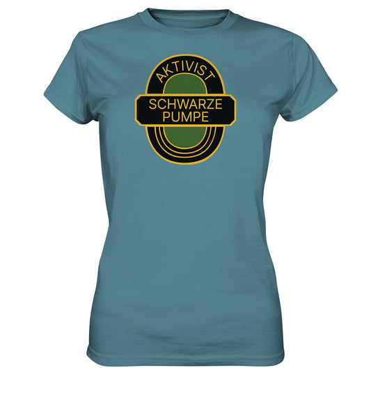 DDR Ostalgie Shirt Mädels •  AKTIVIST SCHWARZE PUMPE